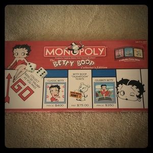 MONOPOLY The Betty Boop Collector's Edition
